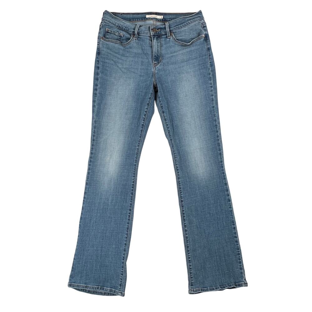 Levi's Classic Bootcut Jeans Womens 6 fits 31x31 Mid Rise‎ Blue Light Wash